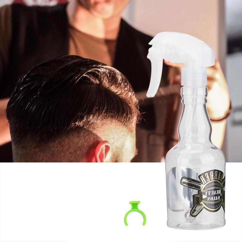 280ml Capacity Spray Bottle Adjustable Nozzle Barber Spray Bottle Hair Sprayer For Hairdressing чёрный