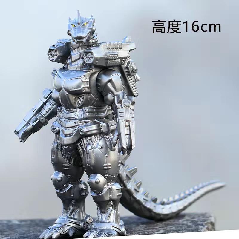 18CM Godzilla VS King Kong 3 Têtes Drago King Ghidorah Gorille Godzilla Colle Souple Figurine d'Action Jouet de Collection