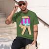2026 Baseball Ice Cream Graphic Tee Y2k Sport Print For Game Day Sports Lovers Short Sleeve Tshirt