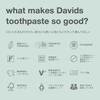 Davids Whitening Toothpaste (Spearmint) 149g