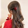 Side Clip Mini Hair Claw Acetic Acid Hair Grab Clip Retro Love Heart Hair Claw  Daily