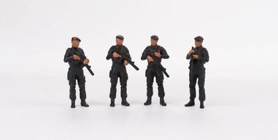 TrueScale Miniatures MINI GT 164 Indonesian National Police Mobile Brigade Figure Set