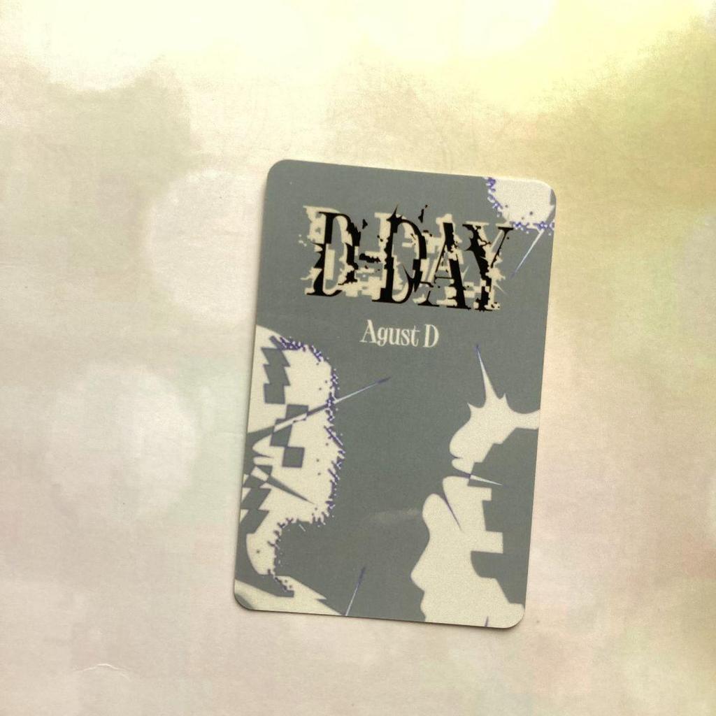 [USED] BTS Yoongi SUGA Agust D D-DAY Bonus Seoul Con Trading Card