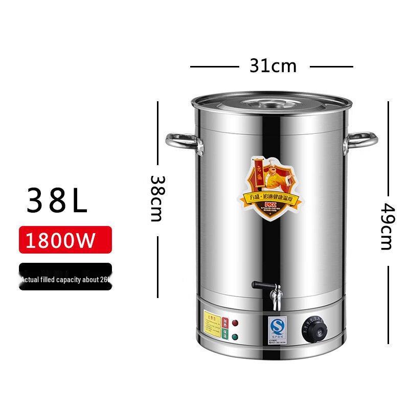 

ZISIZ 38 л Коммерческий электрический водонагреватель из нержавеющей стали с краном