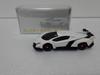 Tomica Lamborghini Veneno Pearl White Crazy Mini Car Circle original with case and white Ships from Amazon Out-of-print (without box) box. warehouse.