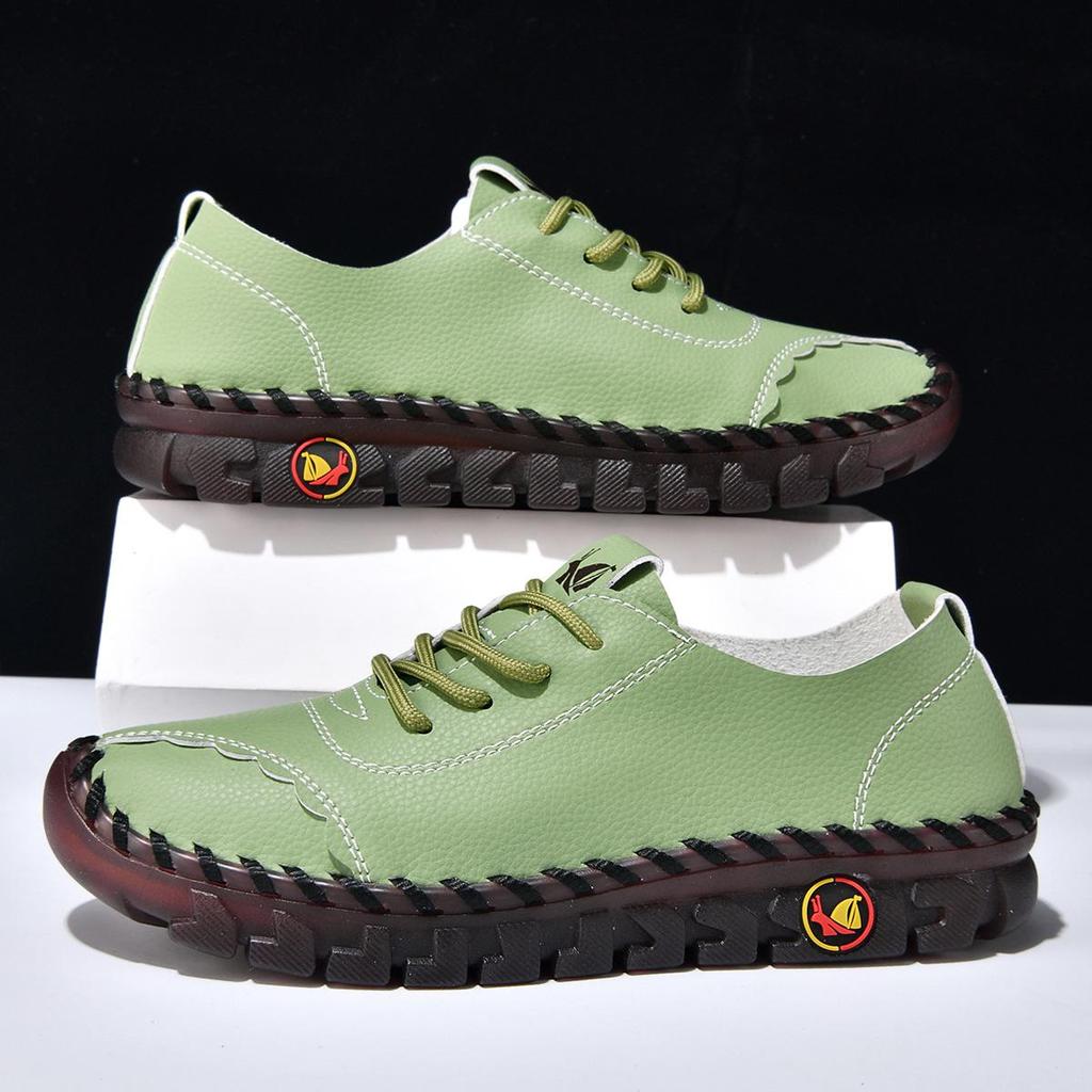2025 Autumn Women's Soft-Soled Non-Slip Loafers: New Casual Flat Mom Shoes