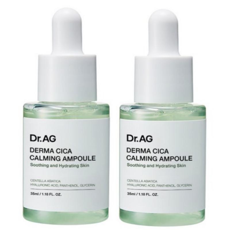 

Dr.AG Cica Hyaluronic Calming Ampoule 35ml (2-Pack)
