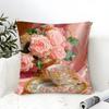 Classic Reto Oil Painting Girl  Pillow Case linen pillow case sofa home decor cushion cover cushion cove