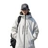 Unisex Outdoor Heat-Sealed Windbreaker: Mountain-Style Camping, Leisure & Hiking Gear for Autumn/Winter