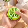 Portable Vitamin Holder for Trips 7 Day Pill Organizer, Rotary Case, Cute Fruit Style Travel Medicine Case Compact ABS Container And Daily Supplements