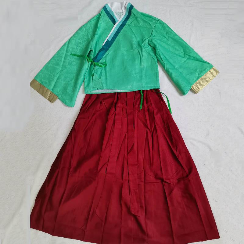 Maomao Cosplay Kostým Anime Lékárnické deníky Oblečení Mao Mao Kimono Halloween Karnevalová párty Pro ženy