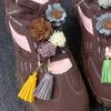MIU-Style Merlad Flower Tassel Buckle Sneakers - Autumn/Winter Casual German Trainers