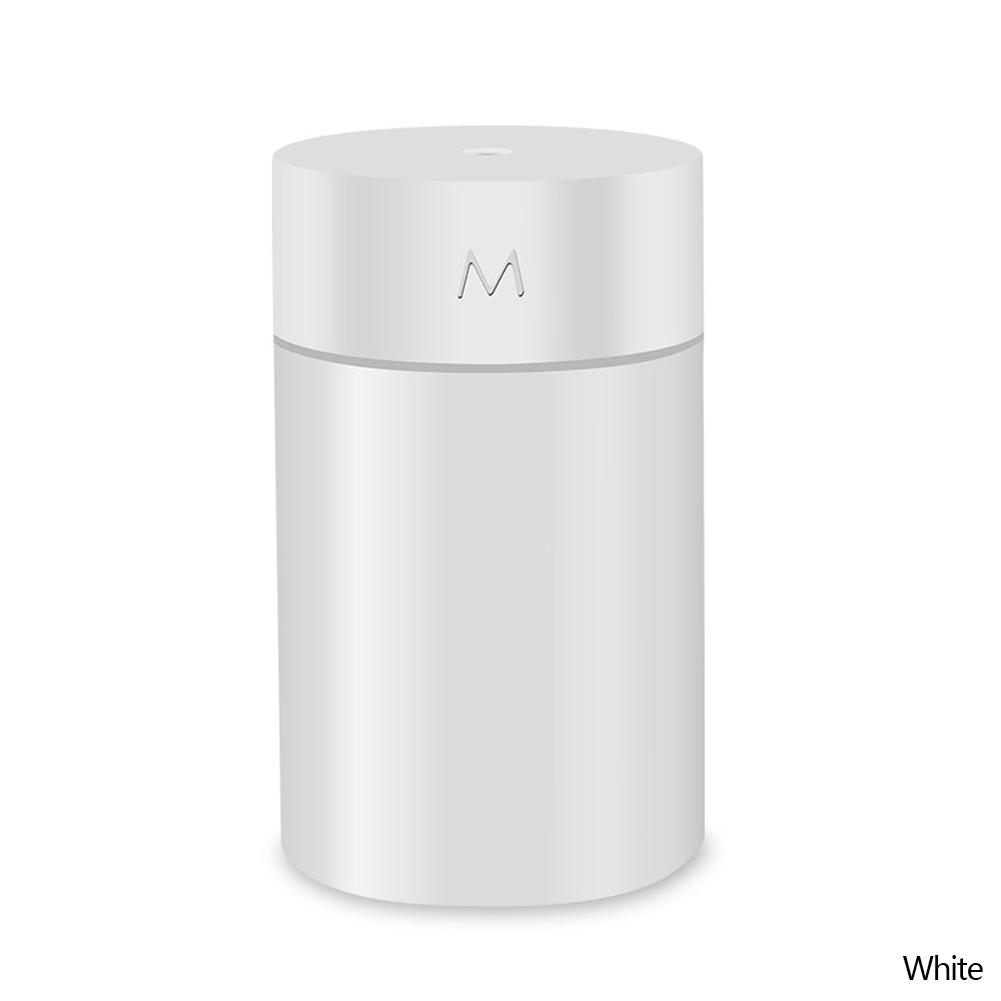 

Ультразвуковой мини-диффузор для ароматерапии USB-увлажнитель воздуха Портативный распылитель Интеллектуальный очиститель воздуха с цветной ночной подсветкой белый