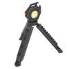 COB Small Flashlight Rechargeable 4 Gears 500lm Keychain Light with Folding Bracket for Fishing