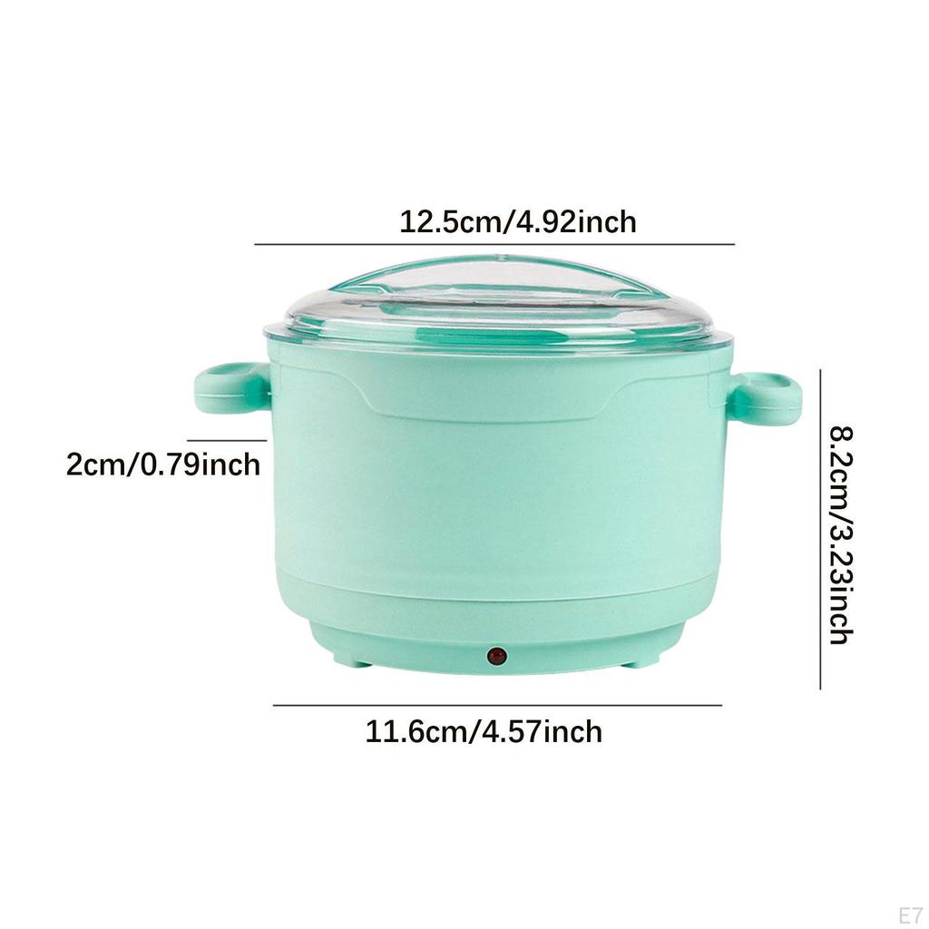 Wax Heater Home Gentle Waxing Foldable Large Capacity Professional for Hands pink