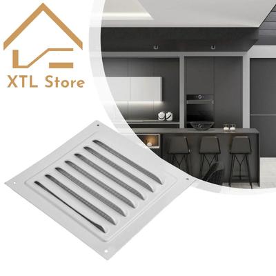 Aluminum Alloy 200*300mm/200*400mm Metal Air Vent Grille Air System Net Cover Screen Exhaust Outlet Ventilation Cover