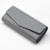 Car Sun Visor Sunglasses Case Hanger Fastener Top layer Cowhide Eyeglasses Holder Card Ticket Storage Box Accessories