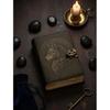 Vintage Leather Wolf Journal: Handmade Deckle Edge Paper, 7x5, Grimoire Journal