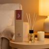 Llum English Rose 30ml Reed Diffuser Set | Premium Room Freshener for Living Room, Washroom, Bedroom, Office | Organic, Toxin Free Home Frag