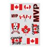Glow Soccer Tattoos, Waterproof Temporary Freckle Stickers, Football Fan Body Art for Game Day, Night Party Makeup