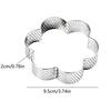 Baking Mousse Tart Ring 1 Pcs Stainless Steel Perforated Pastry and Crumpet Mold for Kitchen and Home Hotel Use
