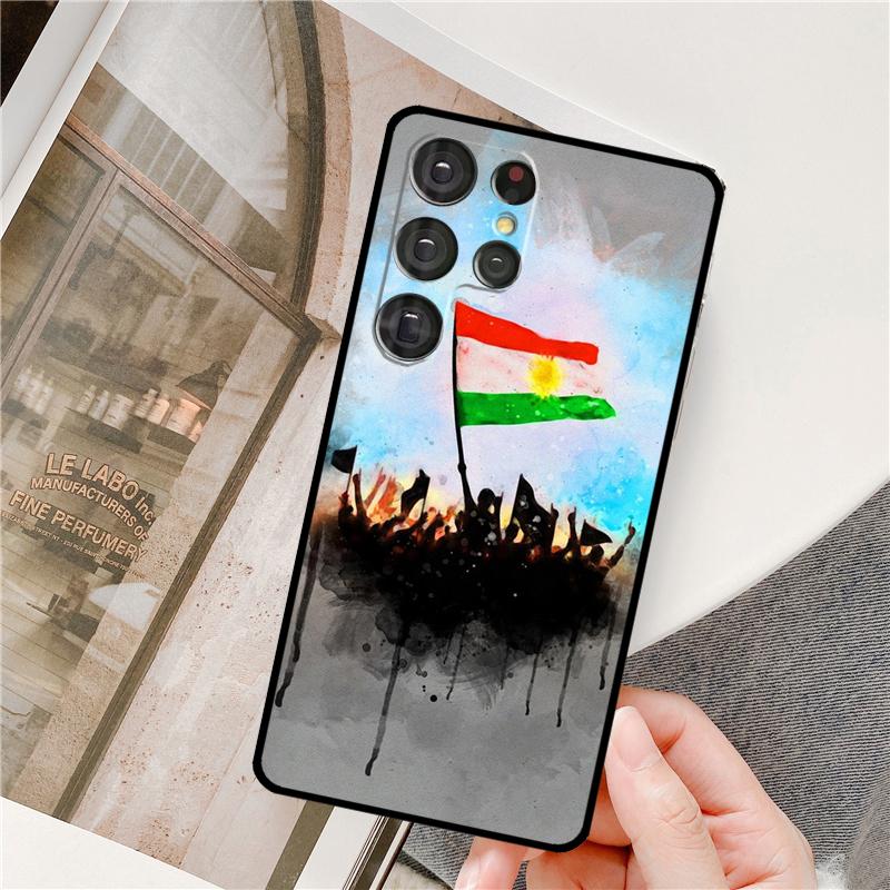 

Kurdistan Flag Phone Case For Samsung Galaxy S25 Ultra S9 S10 S20 S21 S22 S23 S24 Plus S24 FE Bumper Cover Galaxy S9 Plus