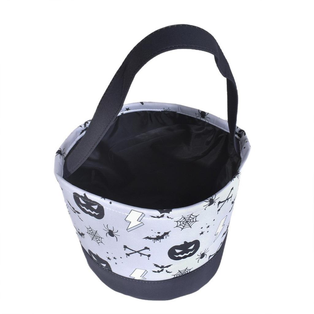 Halloween Candy Basket Halloween Candy Buckets Bag Halloween Trick Or Bags Tote Gift Bags
