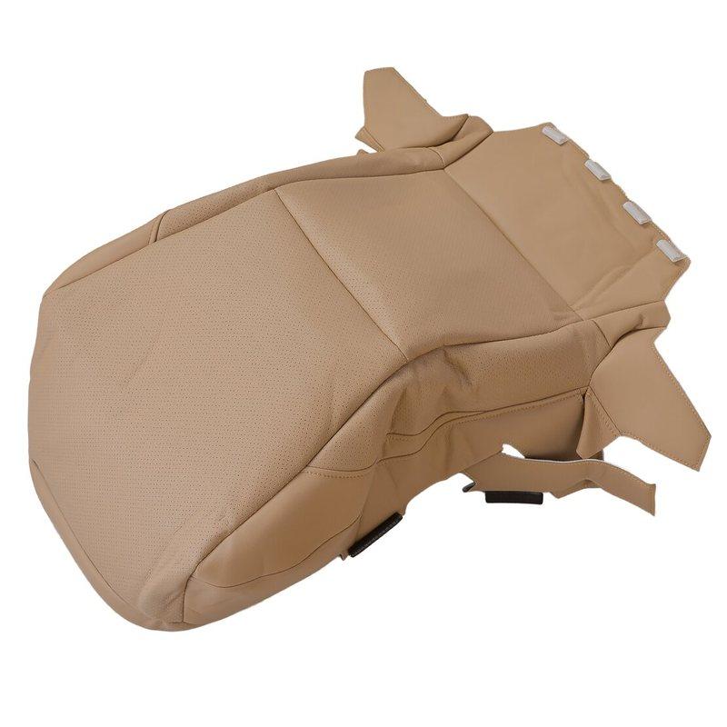 Left Driver Side PU Leather Perforated Bottom Seat Cover Beige Fit for Lexus ES350 2007 2008 2009 2010 2011 2012 Artificial leather