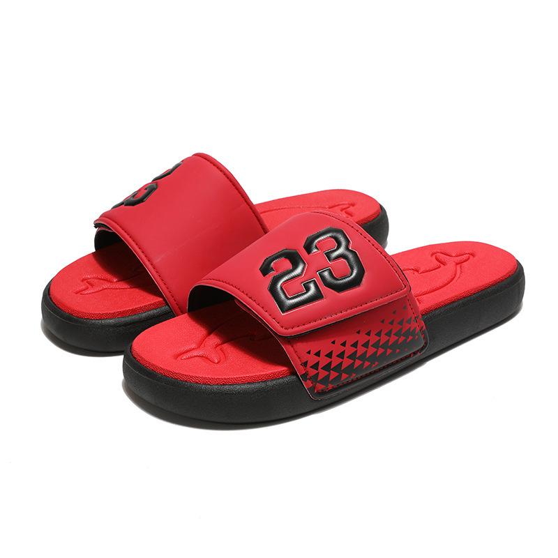 

Men s Flip Flops for Wearing Outside One Line Slippers for Summer Anti Slip Sandals Fashionable European and American Slippers 39