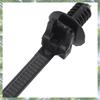 Premium-Nylon Push Mount Car Dome Cable Zip Tie, 162Mm Length, 60 Pcs, Black