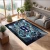 Tappeto in Flanella Stampato Tottenham Hotspur Antiscivolo Morbido Poliestere Tappeto per Pavimento Tappetino Decorativo per Interni per Camera da Letto Soggiorno Divano