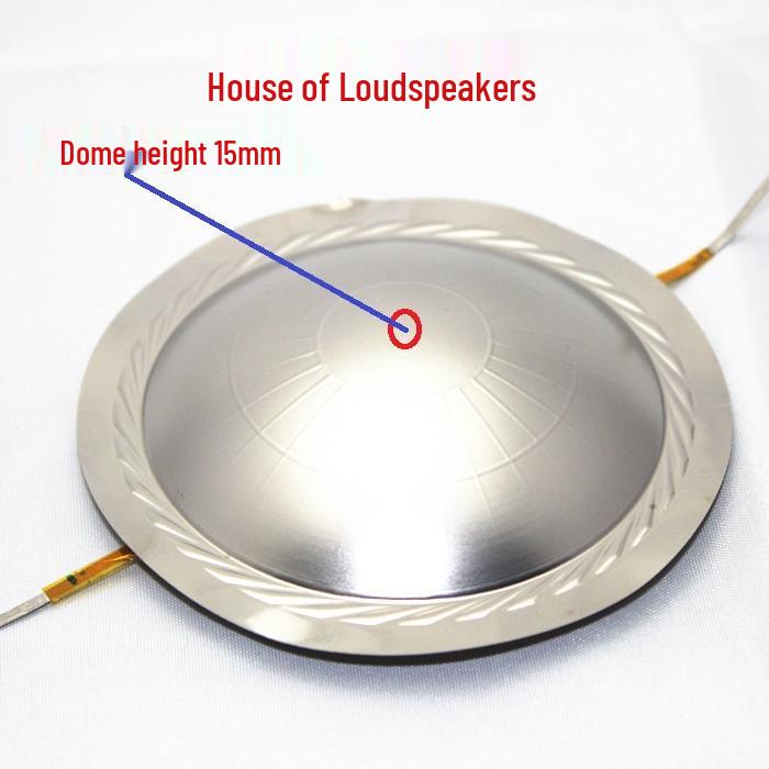 

74.5mm High-Frequency Titanium Voice Coil with Copper-Clad Aluminum Wire, 75/74.46 Core, High-Power Speaker Accessory.