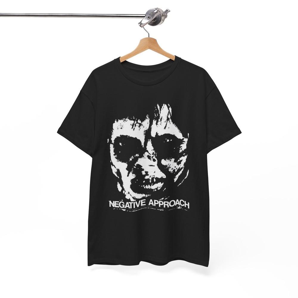 Negative Approach Hardcore Punk Band Black Tshirt Unisex Tee Unisex T-Shirt XXXL