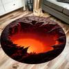 Optical Illusion 3D Crack Vortex Deep Hole Carpet Decor Floor Mat Bedroom Leisure Area Carpets Sofa Soft Bedside Non-slip Rugs