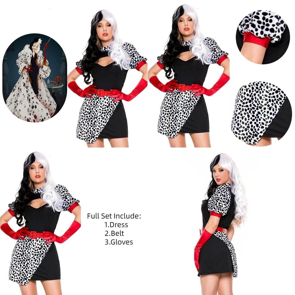 Mushroom Fairy Marke Damen Cosplay Kleid Inspiriert vom Film 101 Dalmatiner