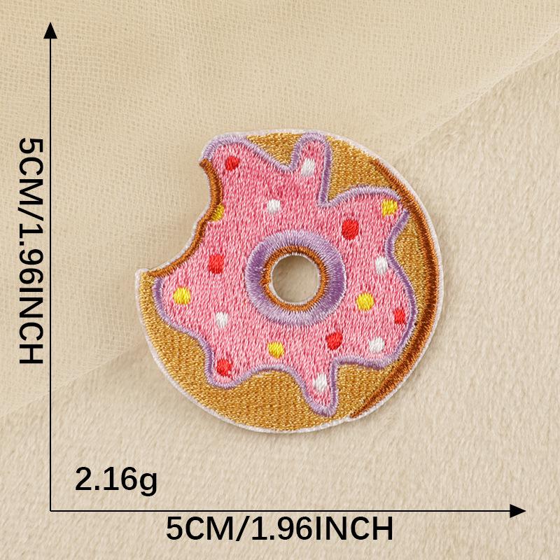 

Вишивка - Самоклеючий Патч Серія Мультяшна Їжа для DIY Аксесуарів для Одягу