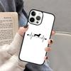 Dackel Würstchen Kunst Handyhülle für iPhone 17 Air 16 16e 15 Plus für Apple 13 11 12 14 Pro Max Hülle coque Schale