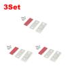 10-1Set Magnetic Cabinet Catches Door Stops Magnet Invisible Soft-Catch Ultra-Thin Anti-Rust Door Magnet with Screw for Home