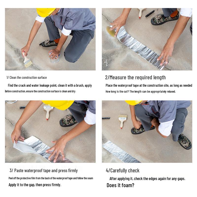 Butyl Waterproof Tape for Roofs and Windows - Leak Repair and Sealing Solution