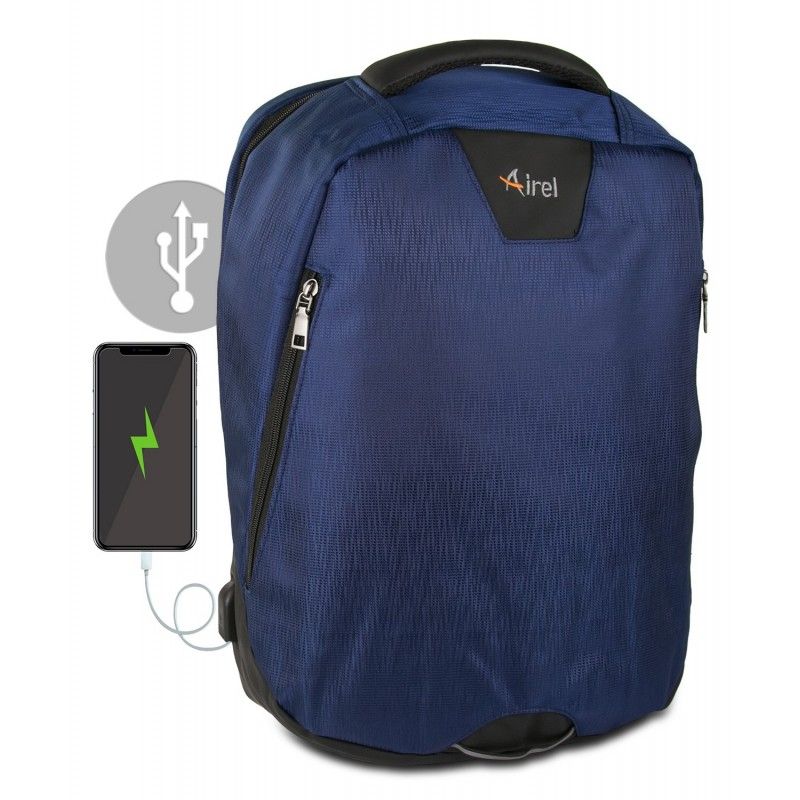 backpack with portable charger
