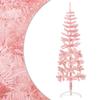 VidaXL Demi Sapin de Noël Artificiel Mince avec Support Arbre de Noël Décoration de Vacances Ornement de Noël Décoration de 344570