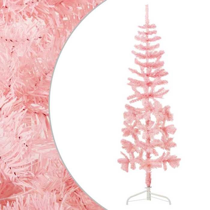 VidaXL Demi Sapin de Noël Artificiel Mince avec Support Arbre de Noël Décoration de Vacances Ornement de Noël Décoration de 344570