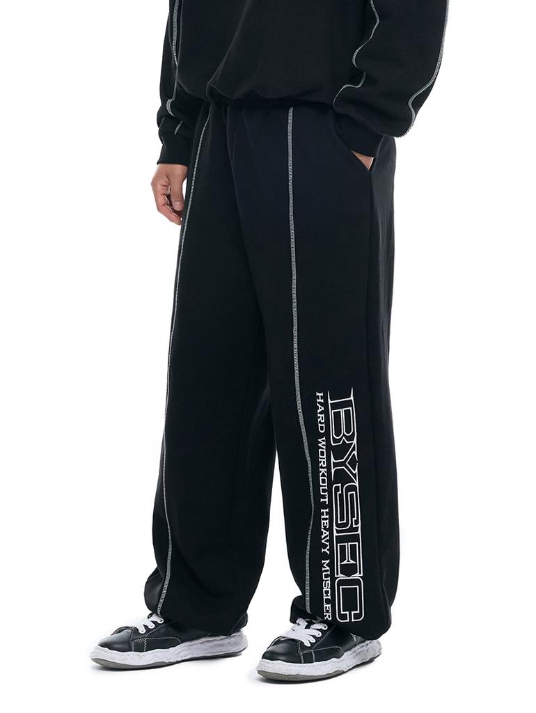 BYSEC Terry Line Sweatpants_2 Colors