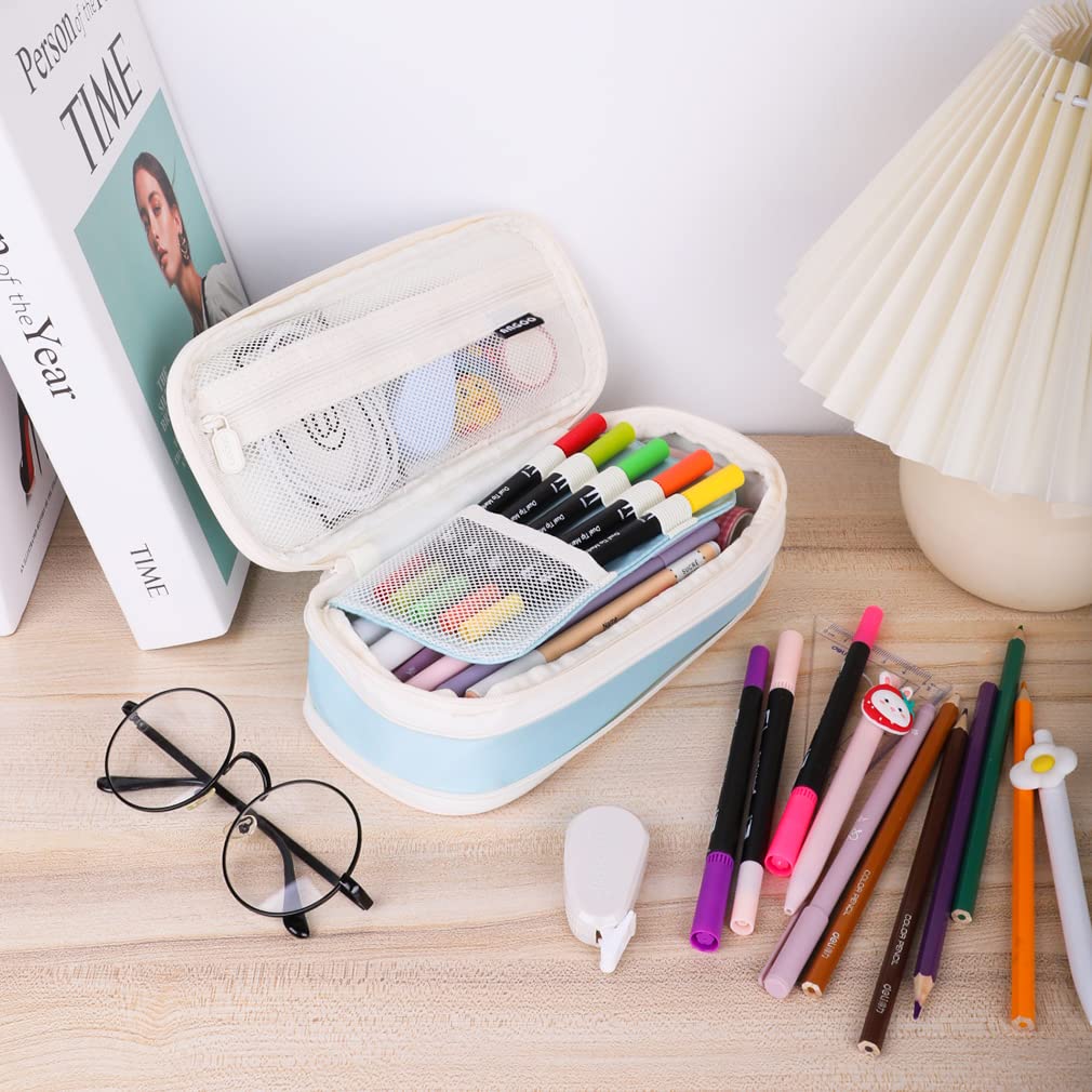 ISuperb Tužka Tužka Tužka Tužka Velký Nástroj Tužka Populární pro Střední Školu a Základní Školu Jednoduchý Design Modré Pouzdro, Pouzdro, Pouzdro, Držák, Design,