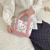 2 girl heart bear hand bag female large capacity portable new shopping tote bag female