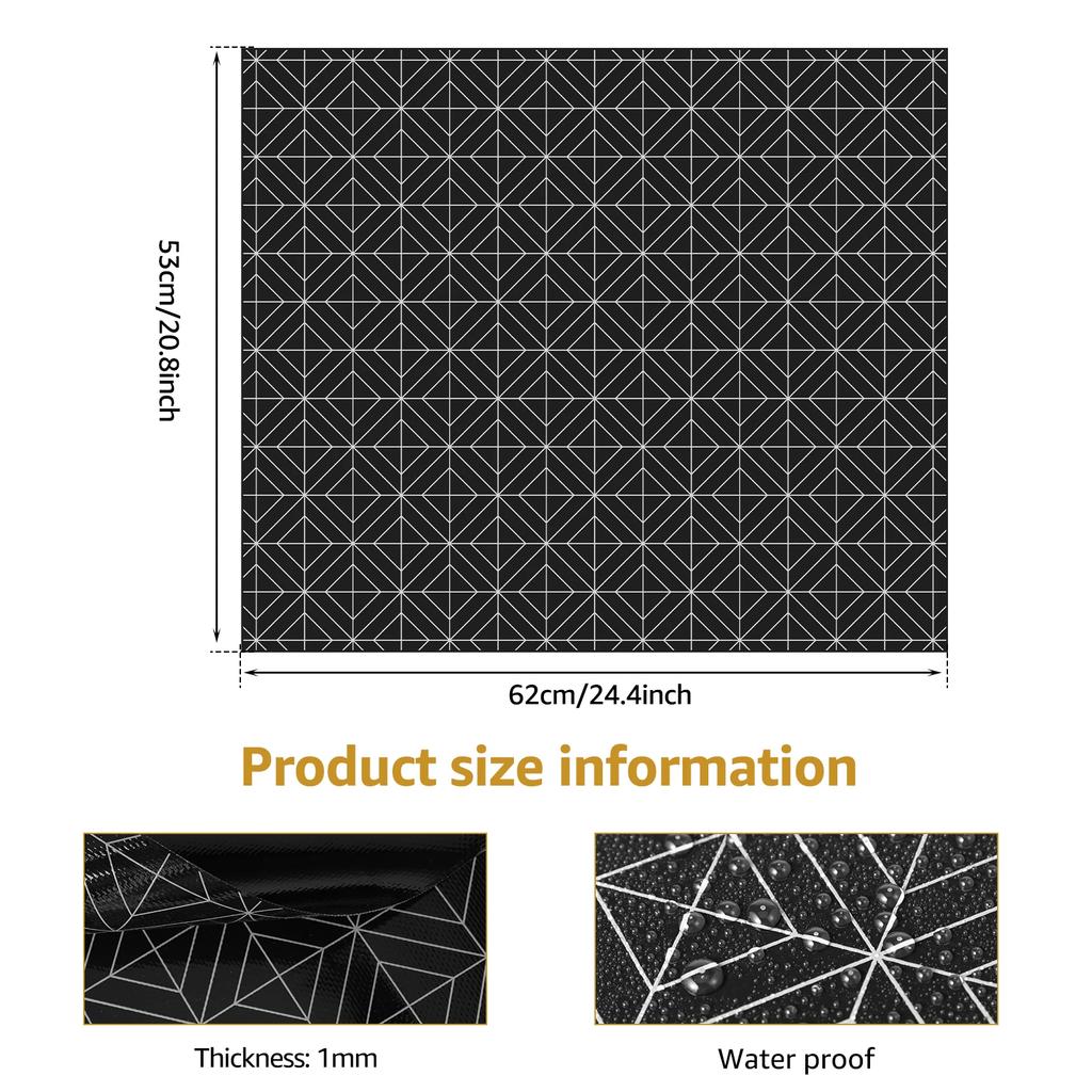 Induction Cooktop Protector Mat Nonslip Induction Protector Heat Resistant Magnetic Induction Stove Cover for Home Kitchen