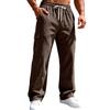 Herren Sport Freizeit Kordhose Mehrere Taschen Hose