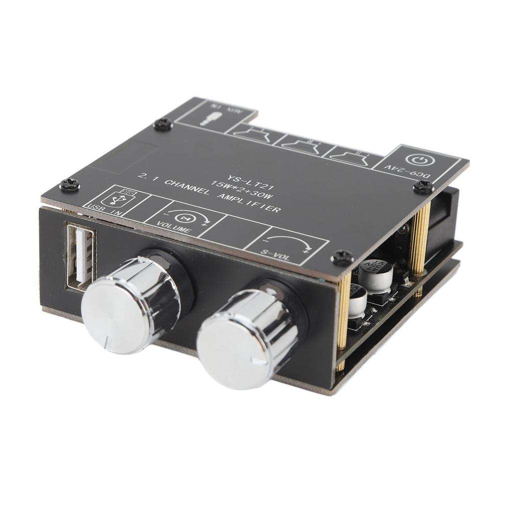 YS LT21 Bluetooth Audio Digital Amplifier Board Module 2.1 Channel 15W 15W 30W with Bass Channel