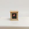 1/12 Scale Dollhouse Miniature Wall Cabinet with Food Toys and Ornaments