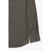 Emporio Armani Men S Lyocell Blend Micro Pattern Shirt Dark Brunette A516104008